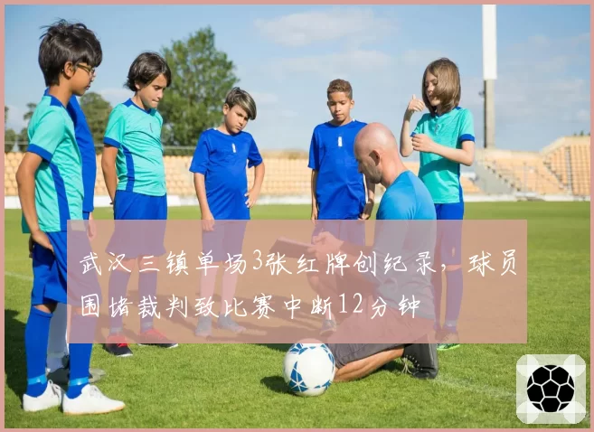 武汉三镇单场3张红牌创纪录，球员围堵裁判致比赛中断12分钟